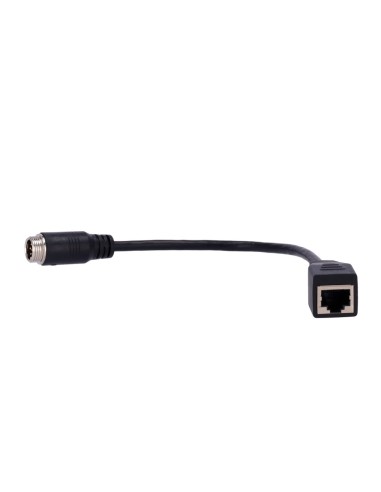 STREAMAX - CONVERSOR 6PIN MACHO A RJ45 HEMBRA - LONGITUD 15CM