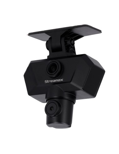 STREAMAX - DASHCAM COM CÂMARA FRONTAL DUPLA - RESOLUÇÃO ATÉ 1080P - WDR - MICROFONE INTEGRADO - FÁCIL INSTALAÇÃO