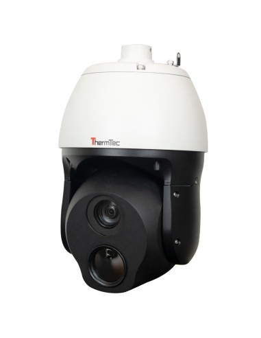 THERMTEC CÁMARA TÉRMICA IP HIGH SPEED PTZ DUAL - SENSOR TÉRMICO 640X512VOX - LENTE 50MM - SENSOR VISIBLE 2MPX - LENTE 5,5 - 180M