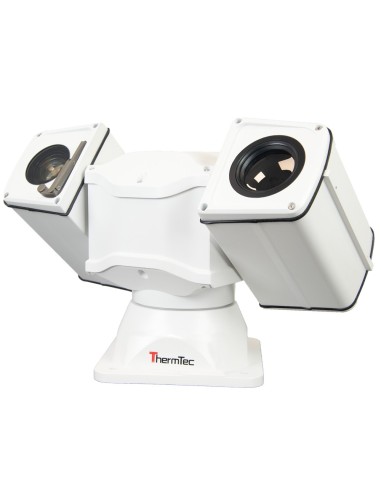 THERMTEC CÁMARA TÉRMICA IP PTZ DUAL - SENSOR TÉRMICO 640X512VOX - LENTE 50MM - SENSOR VISIBLE 4MPX - LENTE 6,5 - 240MM - SENSIBI