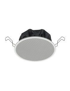 ALTIFALANTE DE TECTO TOA PARA 100V - ALTIFALANTE DE GAMA COMPLETA 5" - POTÊNCIA 6 / 3 / 1.5 / 0.8 W - SENSIBILIDADE 94 DB - GAMA