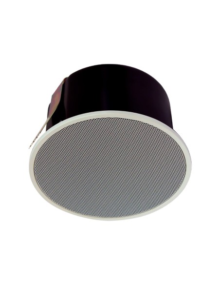 ALTAVOZ DE TECHO EN54 100V - ALTAVOZ DE RANGO COMPLETO 5&QUOT; - POTENCIA 6 / 3 / 1.5 / 0.8 W - SENSIBILIDAD 95 DB / SPLMAX 100