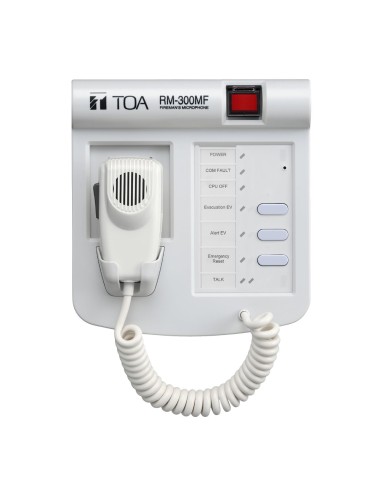 EMERGENCY MICROPHONE EN54 VM-3000 - EMERGENCY ANNOUNCEMENTS - MESSAGE ACTIVATION AND RESETTING - 3 FUNCTION KEYS - CONFIGURABLE