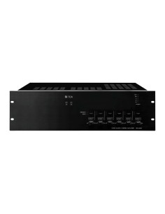 EXTENSION AMPLIFIER EN54 VM-3000  - 6 SPEAKER OUTPUTS 100V - POWER 360 WRMS - 4 MIC/LINE INPUTS - 8/8 CONTROL INPUTS/OUTPUTS - 