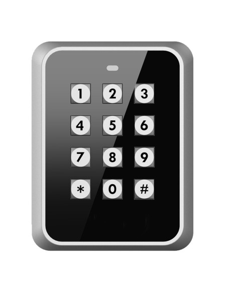 LECTOR DE ACCESO - ACCESO POR TARJETA EM Y PIN - INDICADOR LED Y ACUSTICO - WIEGAND 34 | RS485 - COMPATIBLE CON CONTROLADORAS X-