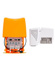 KIT DE AMPLIFICADOR DE MASTIL NANOKOM Y FUENTE DE ALIMENTACION PICOKOM REF. 561621 + REF. 5796 TELEVES 438620