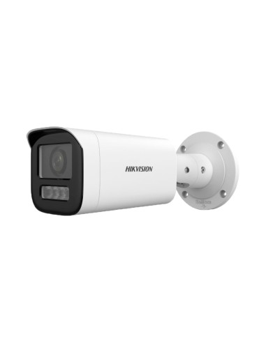 CÁMARA TURRET IP HIKVISION - GAMA VALUE - 8 MP | LENTE 2.8 MM - IR 30 M | WDR 120 DB | MICRÓFONO INTEGRADO - POE | H.265+| IP67