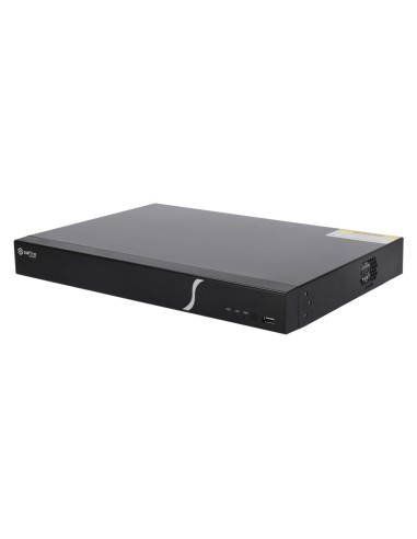 SAFIRE SMART - GRABADOR NVR PARA CÁMARAS IP - 16CH PUERTOS POE / COMPRESIÓN H.265S / 2HDD - RESOLUCIÓN HASTA 8MPX / ANCHO DE BAN