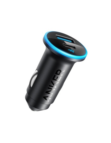 ANKER - MECHERO COCHE - POTENCIA 52.5W - CARGA RÁPIDA 30W | TECNOLOGÍA POWERIQ 3.0 - SALIDAS USB-C, USB-A - COLOR NEGRO