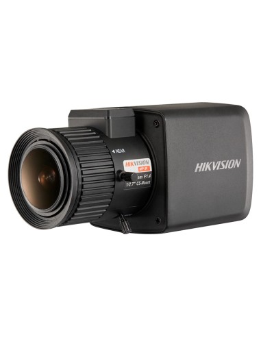 HIKVISION - CÁMARA BOX HDTVI GAMA PRO - RESOLUCIÓN 1080P (1920X1080) - MONTAJE DE LENTE C/CS - ULTRA LOW LIGHT - APTA PARA INTER