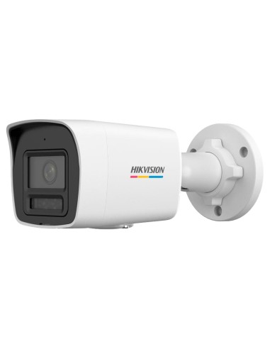 CÁMARA BULLET IP HIKVISION - GAMA VALUE  - 4 MP | LENTE 4.0 MM | COLORVU - IR 30 M | WDR 120 DB | MICRÓFONO INTEGRADO - POE | H.