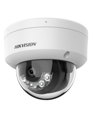 CÁMARA DOMO IP HIKVISION - GAMA VALUE - 4 MP | LENTE 2.8 MM | MICRÓFONO INTEGRADO - IR 30 M | WDR 120 DB - POE | H.265+| IP67 |