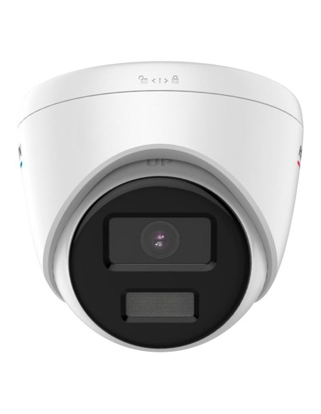 CAMÉRA TURRET IP HIKVISION - GAMME VALUE  - 4 MP : OBJECTIF 2.8 MM : MICROPHONE INTÉGRÉ - IR 30 M | WDR 120 DB | COLORVU - POE 
