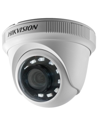 HIKVISION - CÁMARA DOMO 4EN1 GAMA VALUE - RESOLUCIÓN 1080P (1920X1080) - LENTE 2.8 MM - IR ALCANCE 25 M - IMPERMEABLE IP67