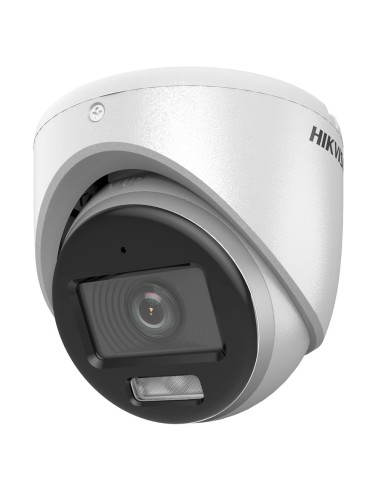 HIKVISION - CÁMARA DOMO 4EN1 GAMA VALUE - RESOLUCIÓN 1080P (1920X1080) - LENTE 2.8 MM | LUZ HÍBRIDA ALCANCE 20 M - COLORVU: IMAG