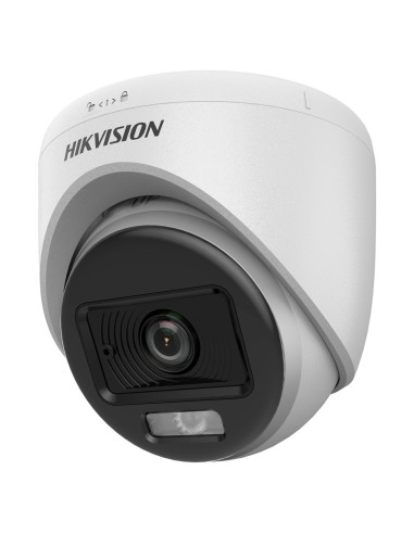 HIKVISION - CÁMARA DOMO 4EN1 GAMA VALUE - RESOLUCIÓN 1080P (1920X1080) - LENTE 2.8 MM | LUZ HÍBRIDA ALCANCE 20 M - COLORVU: IMAG