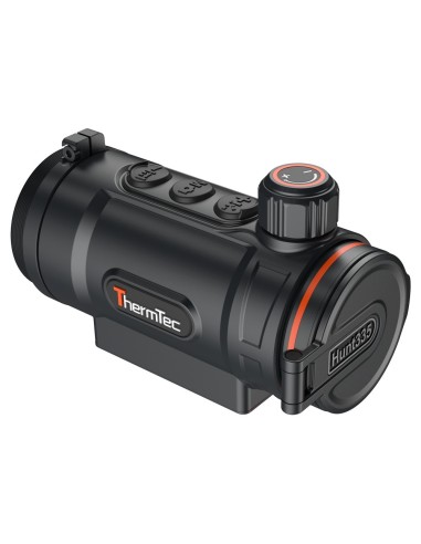 THERMTEC HUNT335 - SENSOR 384X288 PIXELES - LENTE 35MM - SENSIBILIDAD NETD=20MK - PIXEL 12µM - DISTANCIA DETECCIÓN 1.800M