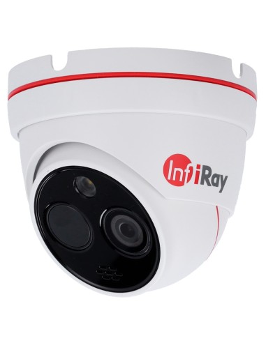 CÁMARA TÉRMICA IP INFIRAY FD2 SERIES - SENSOR TÉRMICO VOX FPA 256X192 12?M | LENTE 7MM - SENSOR VISIBLE 1/2.8&QUOT; CMOS | 5MPX