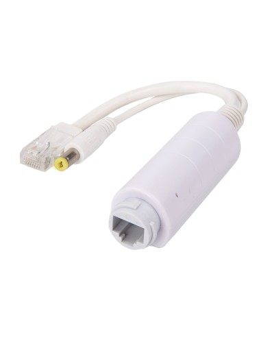 POE SPLITTER_x000D_ - PARA CÁMARAS IP NO POE_x000D_ - ENTRADA RJ45 (POE) / SALIDA RJ45 Y JACK  - VELOCIDAD 10/100MBPS - POTENCIA