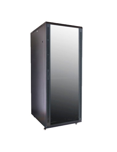 ARMARIO RACK PARA SUELO - HASTA 42U RACK DE 19&QUOT;(800*1000) - HASTA 800 KG DE CARGA - CON VENTILACIÓN Y PASACABLES - 4 VENTIL