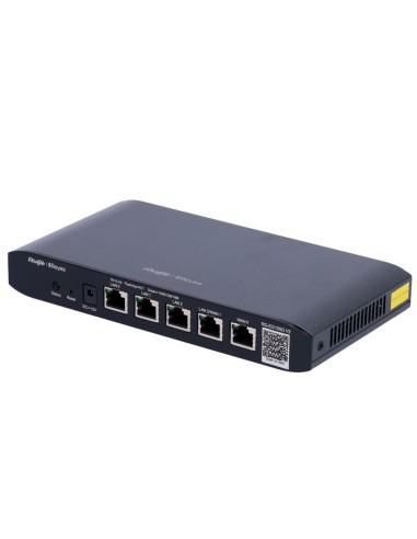 REYEE ROUTER CONTROLADOR CLOUD - 5 PUERTOS RJ45 10/100 /1000 MBPS - ADMITE HASTA 2 WAN PARA FAILOVER O BALANCEO - HASTA 600MBPS