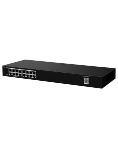 REYEE SWITCH CLOUD - 16 RJ45 GIGABIT PORTS - PORT SPEED 10/100/1000 MBPS - PLUG &AMP; PLAY - VLAN/PORT ISOLATION/LOOP DETECTION