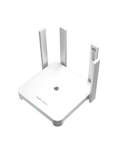 REYEE ROUTER GIGABIT MESH WI-FI 6 AX1800 - 5 PUERTOS RJ45 10/100/1000 MBPS - 802.11AX 2X2 Y DOBLE BANDA 2.4 Y 5 GHZ - GESTIÓN RE