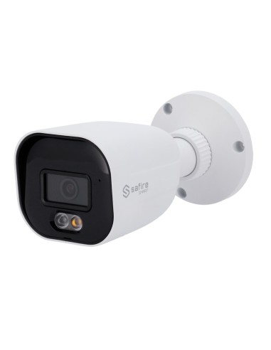 SAFIRE SMART - CÁMARA BULLET IP GAMA E1 INTELIGENCIA ARTIFICIAL - RESOLUCIÓN 6 MEGAPIXEL (3200×1800) - LENTE 2.8 MM | AUDIO IN |