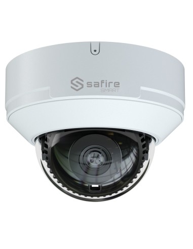 SAFIRE SMART - CÁMARA DOMO IP GAMA I1 AI AVANZADA - RESOLUCIÓN 6 MEGAPÍXEL (3296×1856) - LENTE 2.8 MM | MICRÓFONO | IR 30M - AI