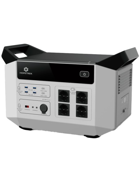 PORTABLE BATTERY  - CAPACITY 1872WH - POWER OUTPUT 2000W MAX | LITHIUM - MULTIPLE OUTLETS/MULTIPLE RECHARGE FORMS - 4000 LIFE C