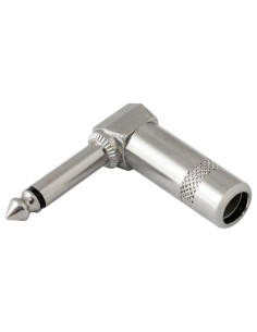 JACK MACHO MONO DE 6,3MM ACODADO CON244