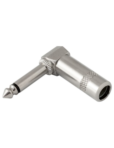 JACK MACHO MONO DE 6,3MM ACODADO CON244