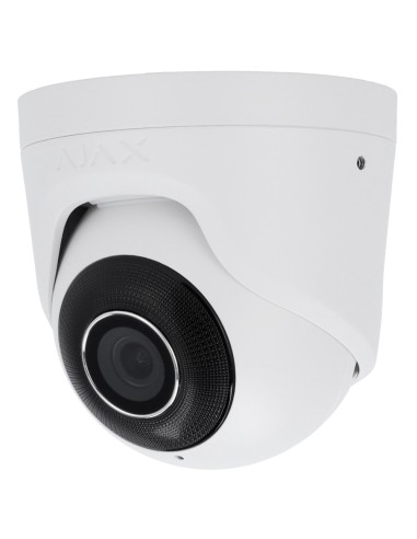 CÁMARA IP TURRET 5 MEGAPIXEL AJAX - PROGRESSIVE SCAN CMOS_x000D_ - LENTE 4 MM, RANURA MICROSD HASTA 256GB - IR LEDS ALCANCE 50M,