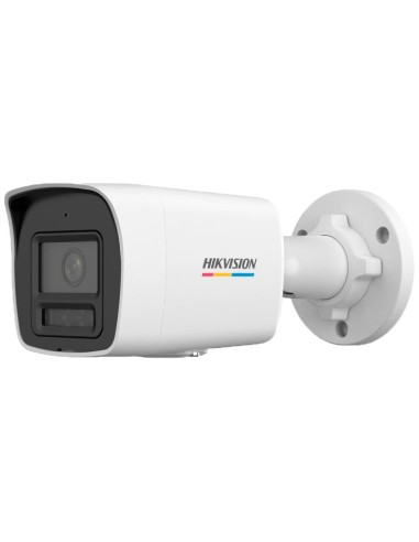 CÁMARA BULLET IP HIKVISION - GAMA VALUE | MICROSD 512 GB - 2 MP | LENTE 2.8 MM - IR 30 M | DWDR | MICRÓFONO INTEGRADO - POE | H.