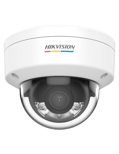 CÁMARA DOMO IP HIKVISION - GAMA VALUE | MICROSD 512 GB - 4 MP | LENTE 2.8 MM | MICRÓFONO INTEGRADO - IR 30 M | WDR 120 DB | COLO