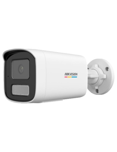 CÁMARA BULLET IP HIKVISION - GAMA VALUE | MICROSD 512 GB - 4 MP | LENTE 4.0 MM | COLORVU - IR 50 M | WDR 120 DB | MICRÓFONO INTE