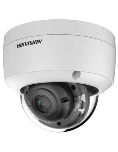 HIKVISION - CÁMARA DOMO IP GAMA PRO - RESOLUCIÓN 4 MPX | POE | ALARMAS | COLORVU - 2.8 MM | MICRÓFONO INTEGRADO | AUDIO - LUZ HÍ