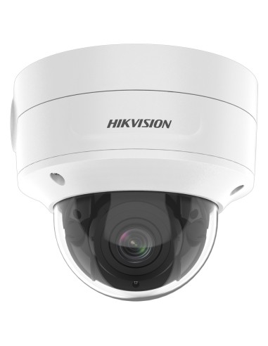 HIKVISION - CÁMARA DOMO IP GAMA PRO - RESOLUCIÓN 8 MPX | POWERED BY DARKFIGHTER - LENTE 2.8~12 MM | POE | ALARMAS | AUDIO - IR A