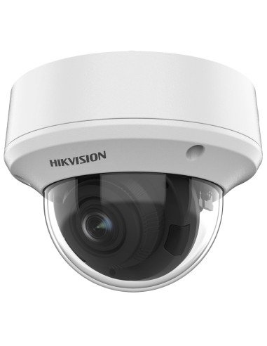 HIKVISION - CÁMARA DOMO 4EN1 GAMA VALUE - RESOLUCIÓN 8 MEGAPÍXEL (3840X2160) - LENTE VARIFOCAL MOTORIZADA 2.7~13.5 MM - IR ALCAN