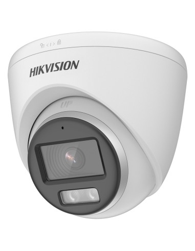 HIKVISION - CÁMARA DOMO 4EN1 GAMA VALUE - RESOLUCIÓN 3K (2960X1665) - LENTE 3.6 MM | LUZ HÍBRIDA ALCANCE 40 M - AUDIO SOBRE COAX