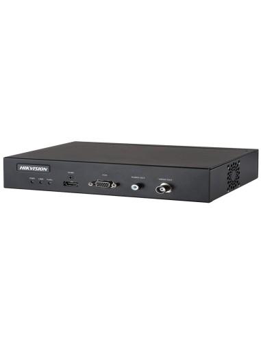 DECODIFICADOR HIKVISION - 16 CANALES - RESOLUCIÓN MÁXIMA 24 MPX - 1 SALIDA HDMI 4K | 1 SALIDA VGA | 1 SALIDA BNC - AUDIO | ALARM