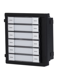 MÓDULO DE EXTENSIÓN - LLAMADA A DIFERENTES MONITORES - BOTONERA DE 12 BOTONES - 6 ETIQUETAS PERSONALIZADAS CON LED - APTO PARA E