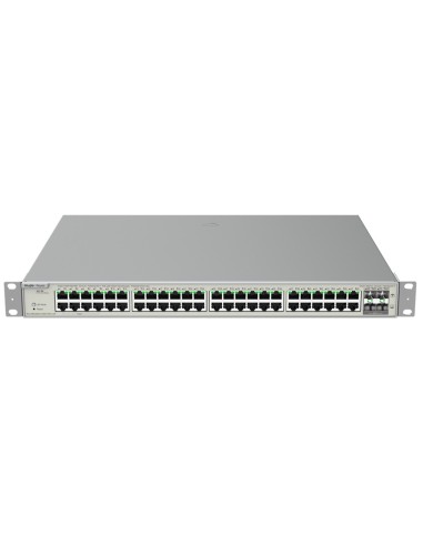 REYEE SWITCH HI-POE CLOUD CAPA 3 - 48 PUERTOS POE RJ45 GIGABIT + 4 SFP+ 10GB - 40 PUERTOS POE+ (30W) + 8  HI-POE (90W) / 740W -