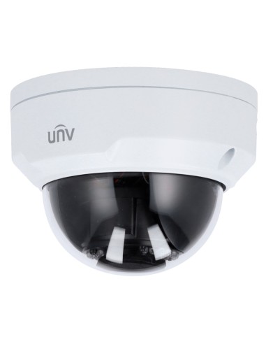 UNIVIEW - CÁMARA DOMO IP GAMA PRIME - RESOLUCIÓN 4 MEGAPÍXEL (2592X1520) - LENTE MANUAL 3.6 MM | POE - ALGORITMO AI | EVITA FALS