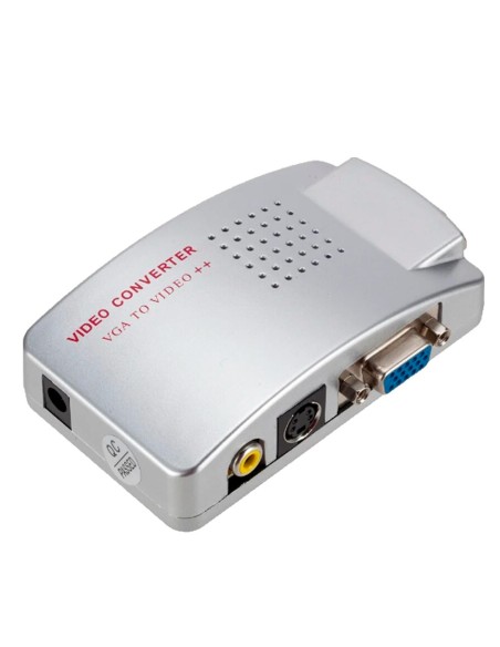 ADAPTATEUR DE VIDÉO - ENTRÉES: VGA - SORTIE: VGA, S-VIDEO ET RCA VIDÉO - RÉSOLUTIONS MULTIPLES SUPPORTÉS - SYSTÈME DE VIDÉO NTS