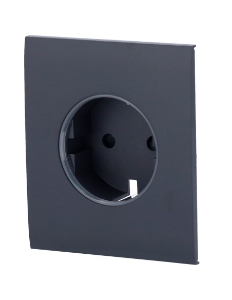 TAPA CENTRAL PARA ENCHUFE INTELIGENTE TIPO F - COMPATIBLE CON AJ-OUTLETCORE-SMART - INDICADOR LED SOBRE ESTADO DEL ENCHUFE Y CON