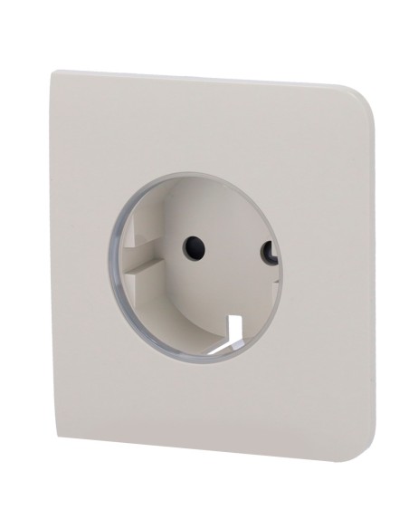 TAPA LATERAL PARA ENCHUFE INTELIGENTE TIPO F - COMPATIBLE CON AJ-OUTLETCORE-SMART - INDICADOR LED SOBRE ESTADO DEL ENCHUFE Y CON
