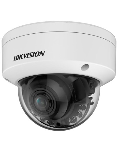 HIKVISION - CÁMARA DOMO IP GAMA PRO - RESOLUCIÓN 4 MPX (2688X1520) | POE | AUDIO - LENTE VARIFOCAL 2.8~12 MM | ALARMAS | COLORVU