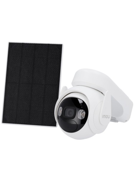 CÁMARA WIFI IMOU 3 MEGAPIXEL A BATERIA - MOVIMIENTO Y SEGUIMIENTO AUTOMÁTICO - LENTE 3.6 MM / IR 20M / LED BLANCO - DETECCIÓN DE