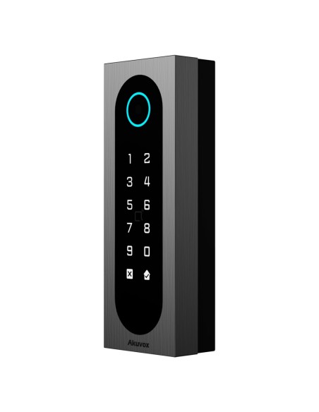 CONTROL DE ACCESO IK09 - TARJETA EM/MF, NFC, BLE, PIN Y QR | 1 RELÉ - 20.000 USUARIOS | 100.000 REGISTROS - CONTROLADORA INTEGRA